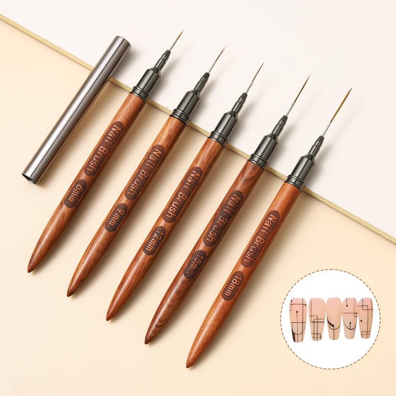 Holzgriff Nagelkunst-Pinselset – Nail Art Brush Set Bewertung und Preis