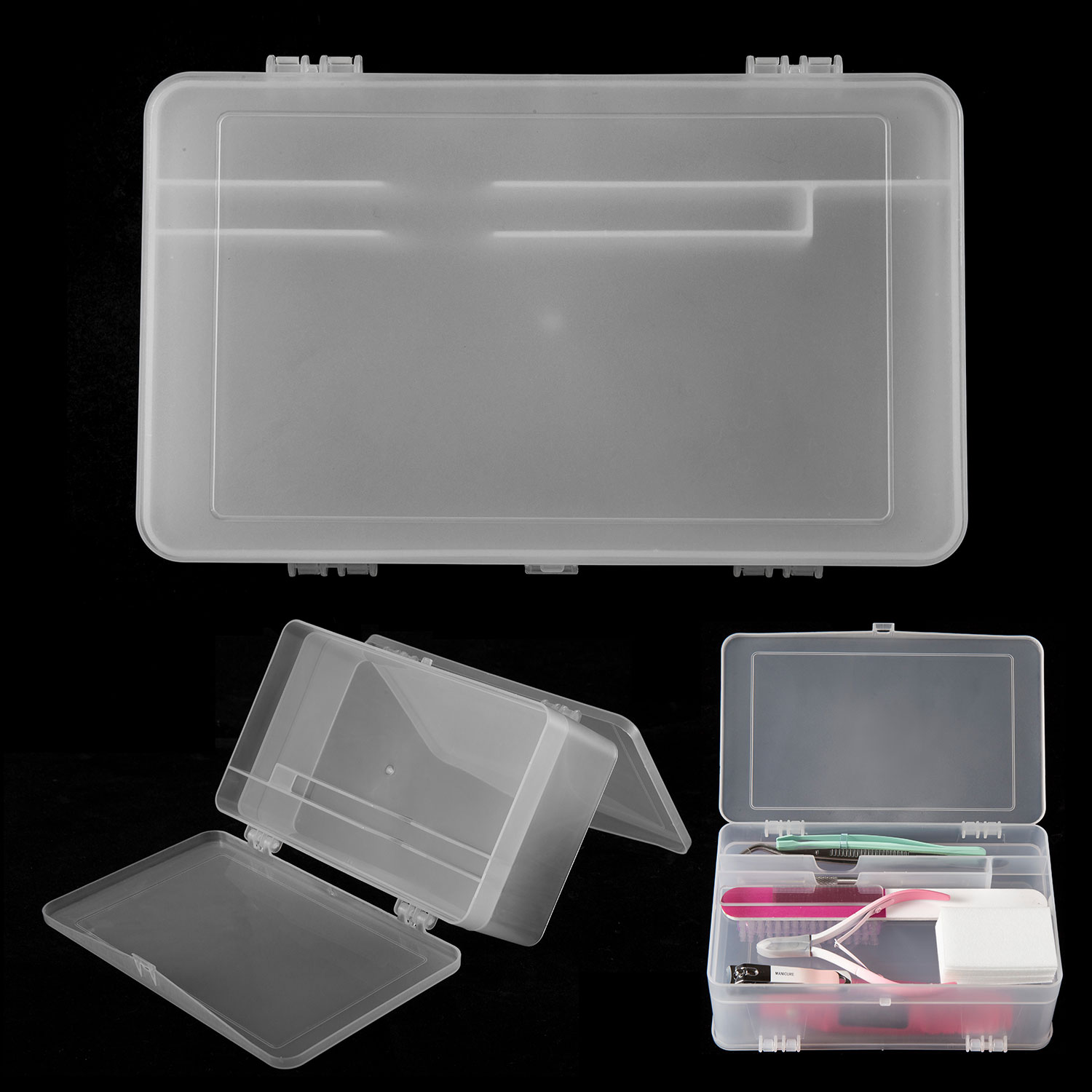 Dual-Open 2-Tier Super Kapazit – Nail Fan Brush Bewertung und Preis