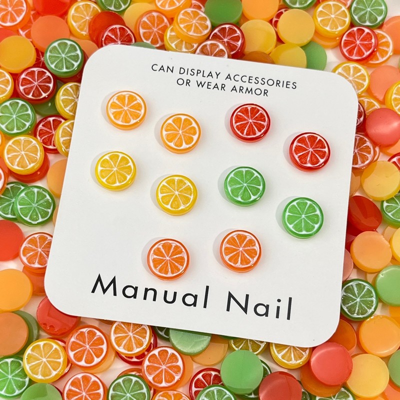 20 Stück 3D Mini Simulierte Le – Nail Art Orange Bewertung und Preis