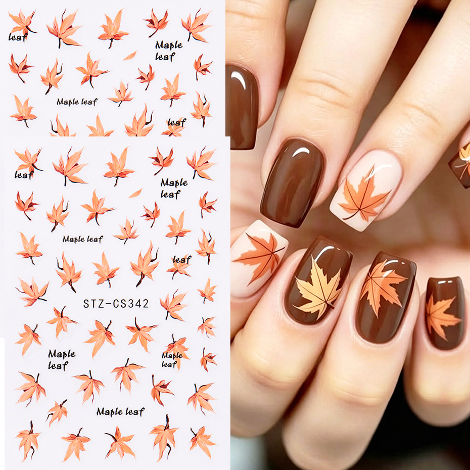 2 Stück Aquarell Orange-Rote A – Nail Art Orange Bewertung und Preis