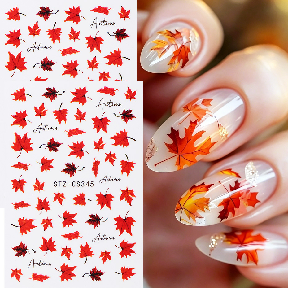 2 Stück Aquarell Orange-Rote A – Nail Art Orange Bewertung und Preis