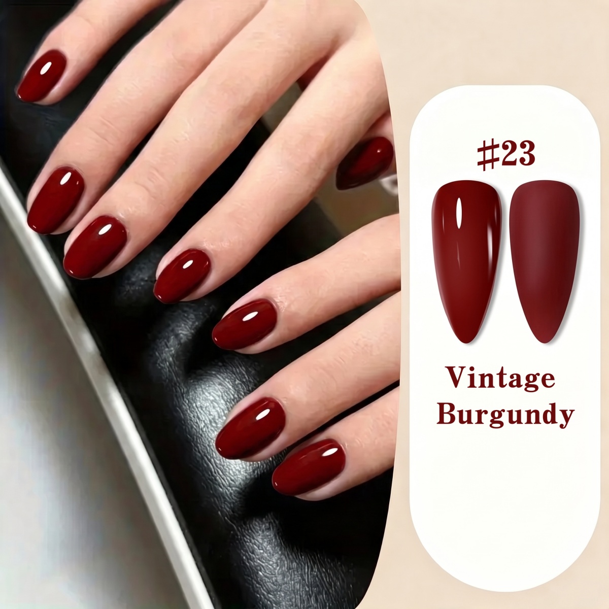 Unkompliziertes 2-Farben-Nagel – Nail Art Red Wine Bewertung und Preis
