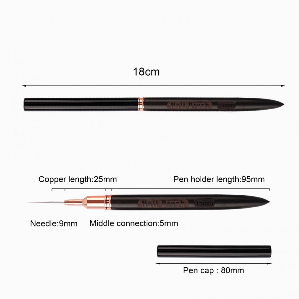 Feindetail-Nagelbürsten-Set 6/ – Nail Art Brush Set Bewertung und Preis