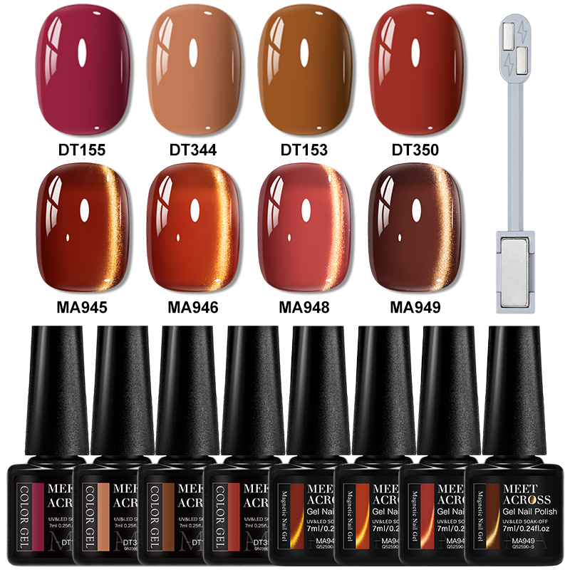 9 stücke Rot Glitter Katze Mag – Nail Art Red Wine Bewertung und Preis