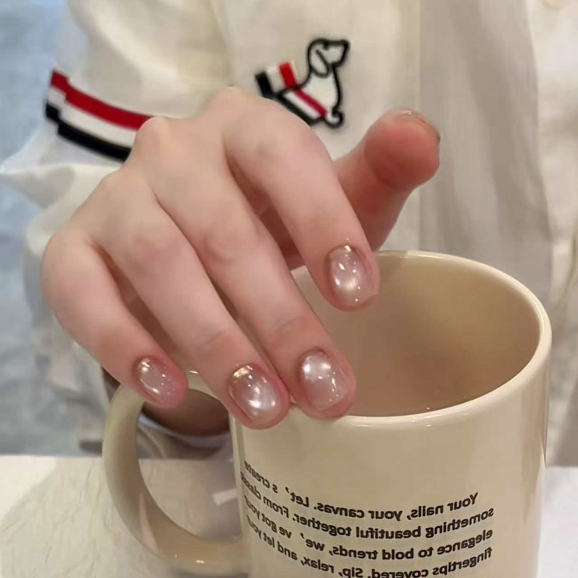 10 Stück handgemachte kurze Pr – Nail Art Full Cat Eye Bewertung und Preis