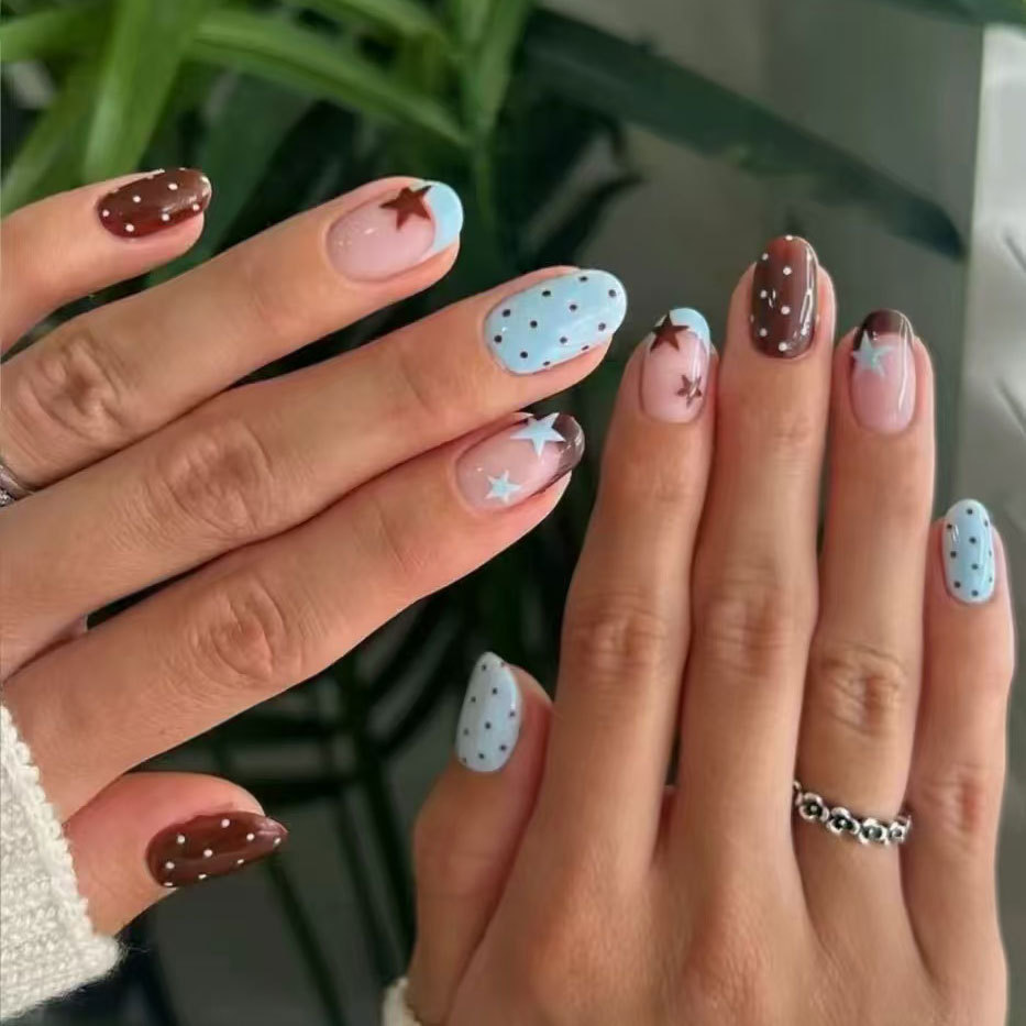 24 Stück Pentagramm-Aufklebenä – Nail Art Aesthetic Bewertung und Preis