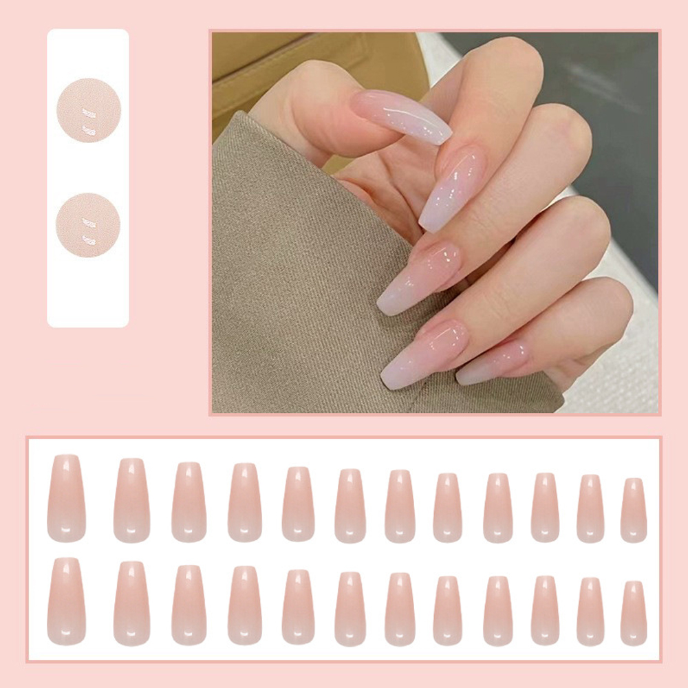 24 Stück Rosa Glitzer-Kunstnäg – Nail Art Aesthetic Bewertung und Preis