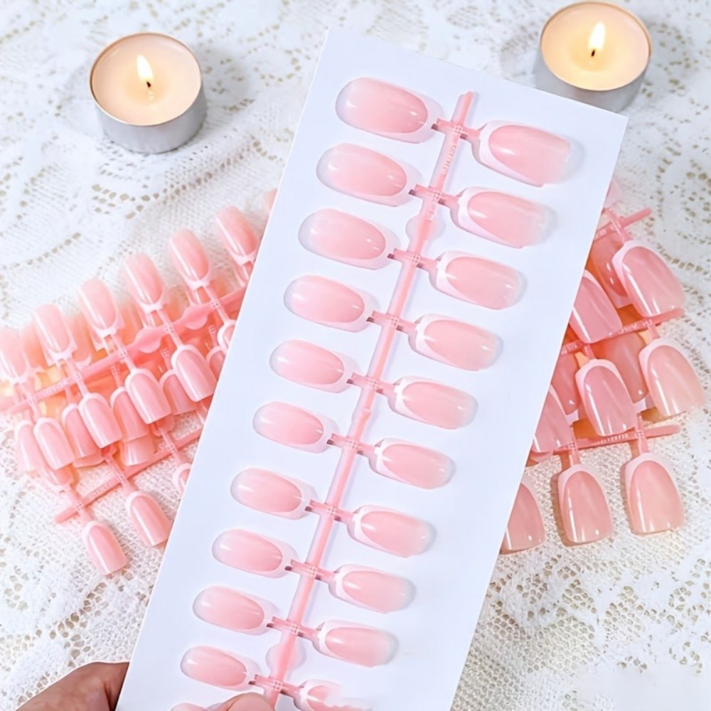 120 Stück kurze, quadratische  – Nail Art Natural Bewertung und Preis