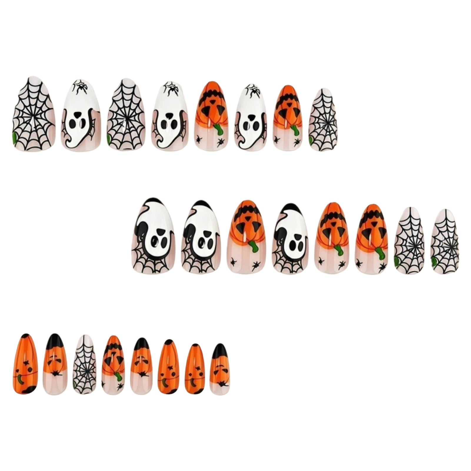 24 Stück Halloween Press-On-Nä – Nail Art Aesthetic Bewertung und Preis