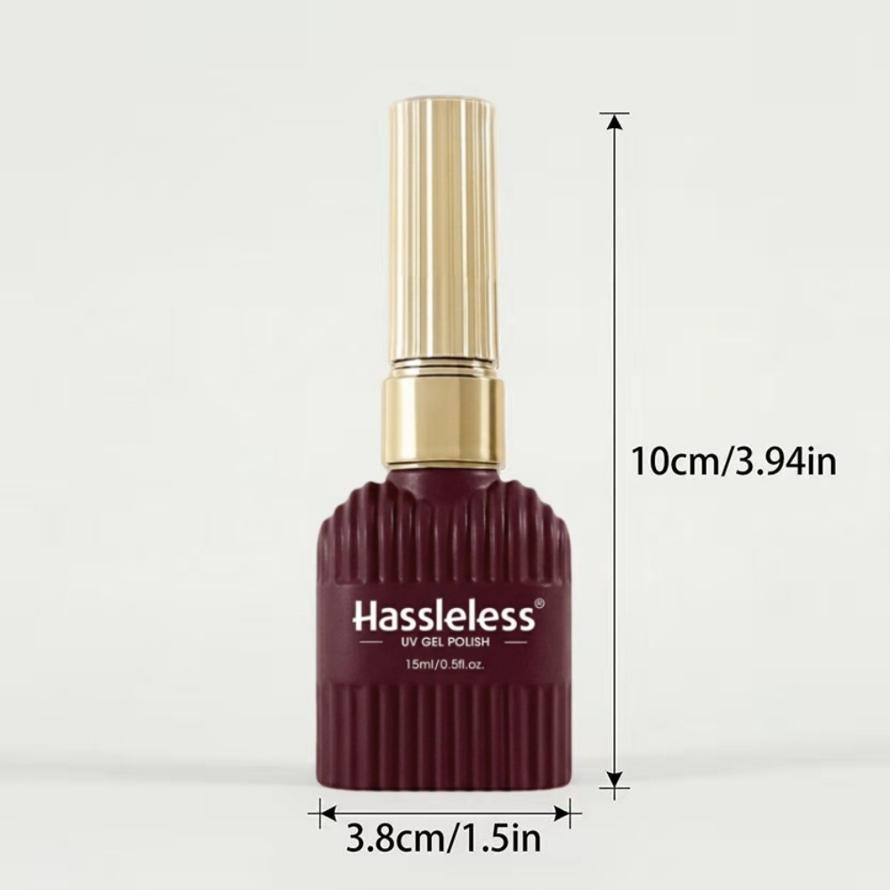 Hassleless Gold+Rot Nagellack- – Nail Art Red Wine Bewertung und Preis