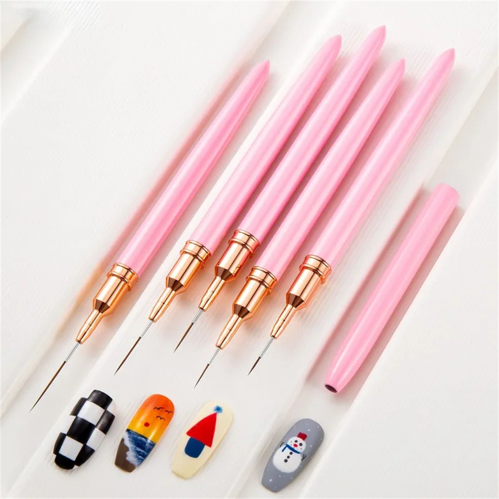 5-teiliges Nagelkunst-Pinselse – Nail Fan Brush Bewertung und Preis
