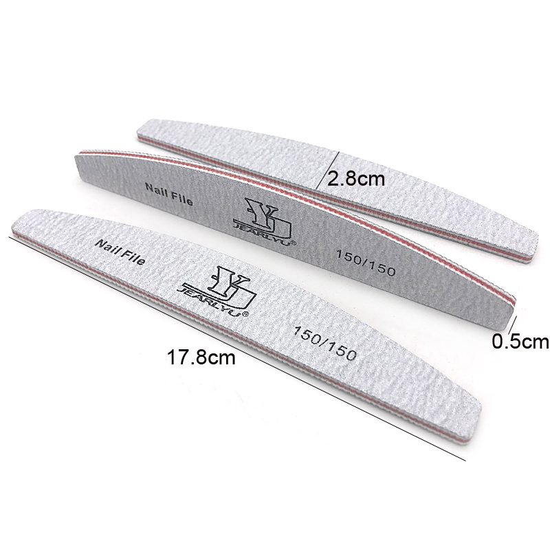 2/5 teile/los Mond Nagel Datei – Nail Art Maroon Bewertung und Preis