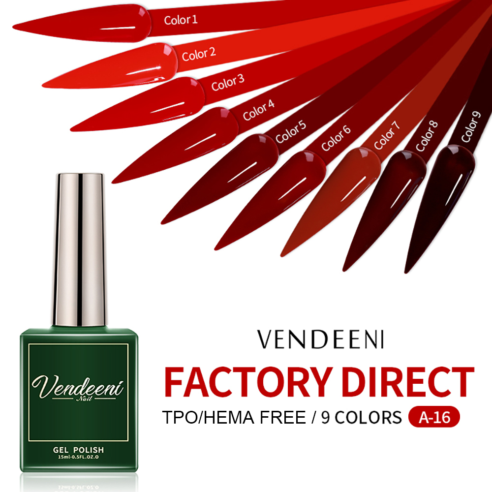 Vendeeni 9 Farben Weinroter Ge – Nail Art Red Wine Bewertung und Preis