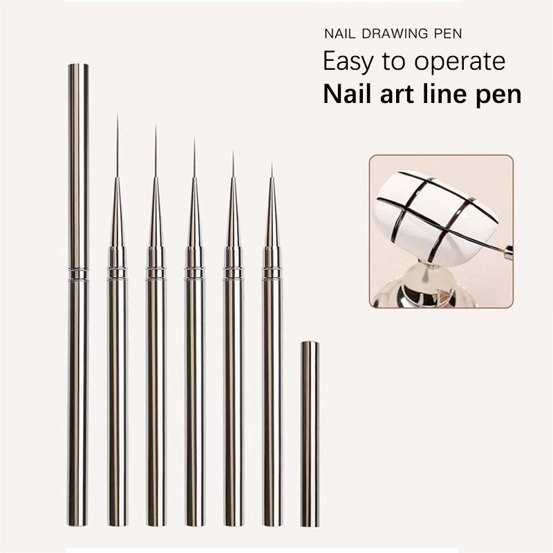 1Pcs Nail art Pinsel Französis – Nail Fan Brush Bewertung und Preis