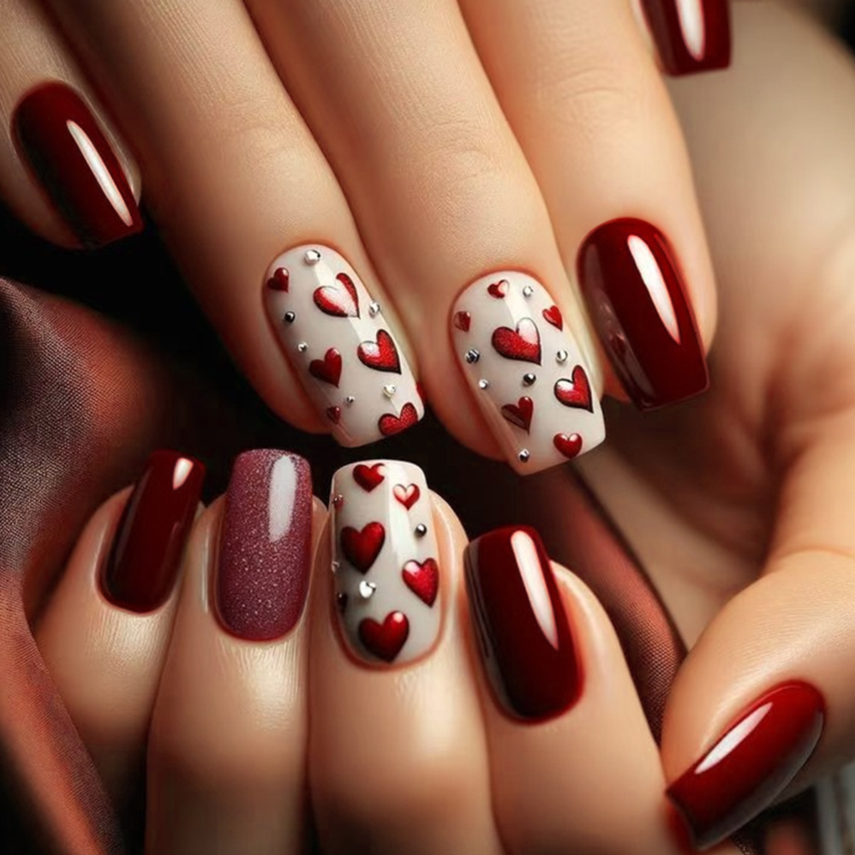 24 Stück blaue Nägel zum Aufdr – Nail Art Aesthetic Bewertung und Preis