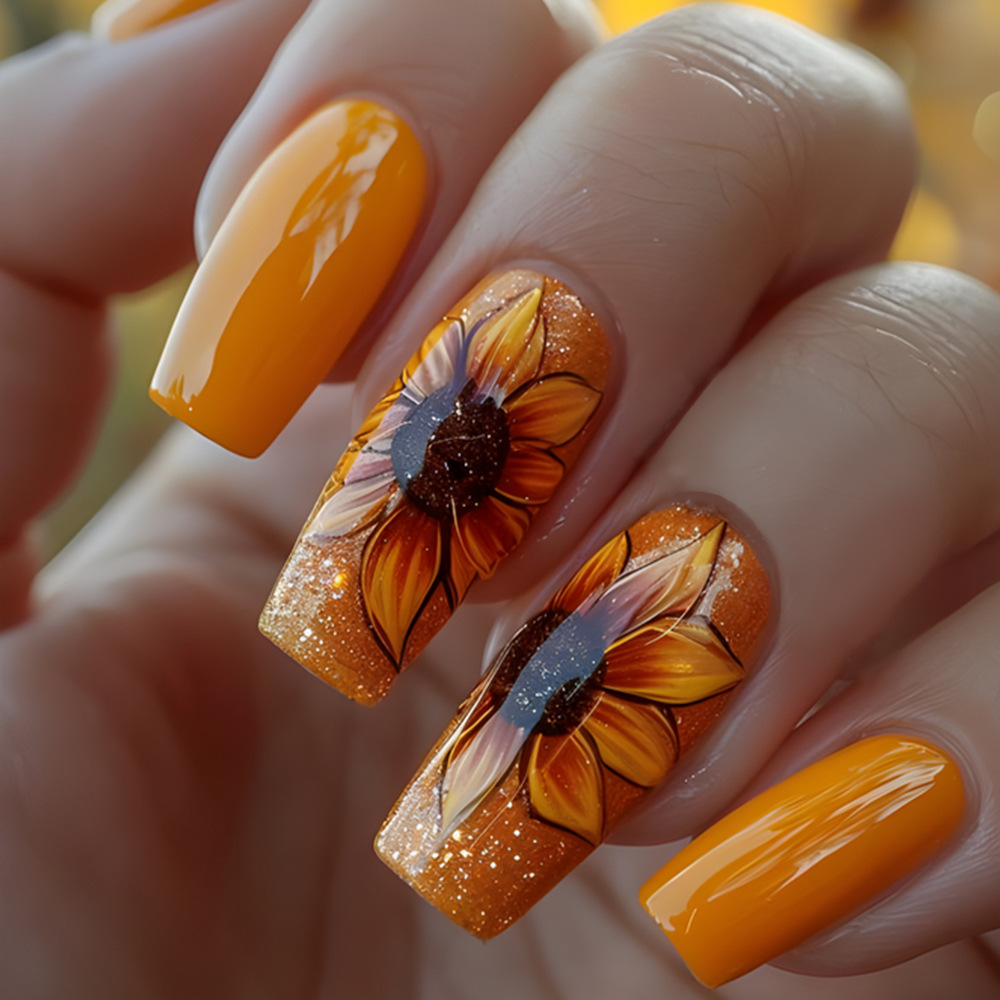 24 Stück blaue Nägel zum Aufdr – Nail Art Aesthetic Bewertung und Preis