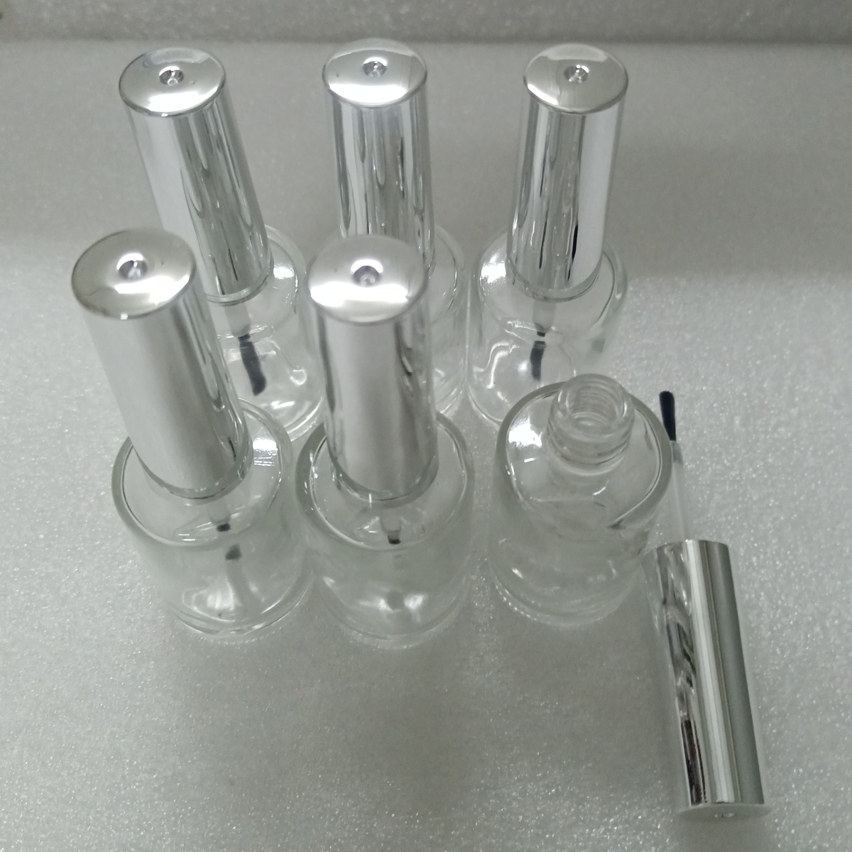 13ml 6 Stück Klare Glasflasche – Nail Fan Brush Bewertung und Preis