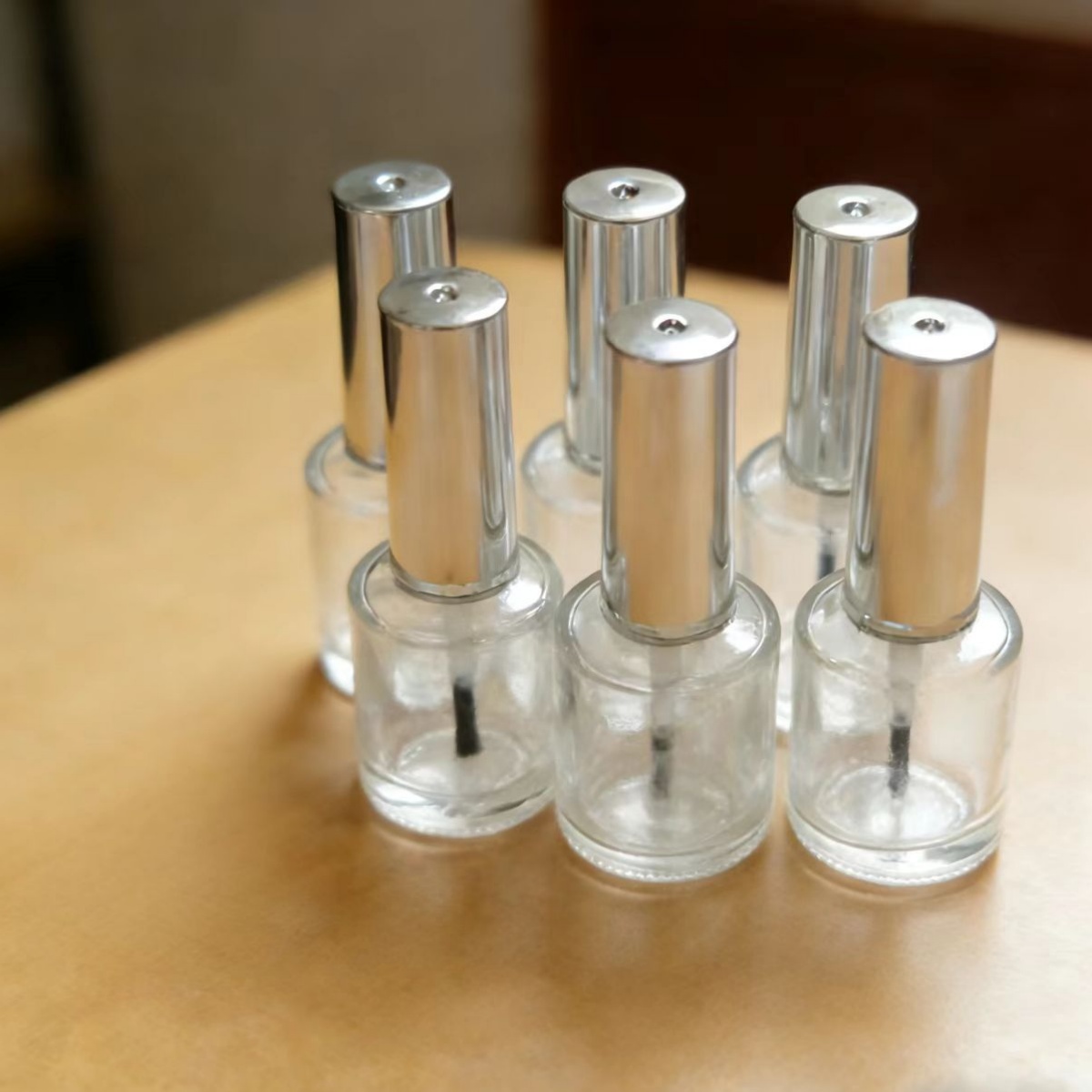 13ml 6 Stück Klare Glasflasche – Nail Fan Brush Bewertung und Preis