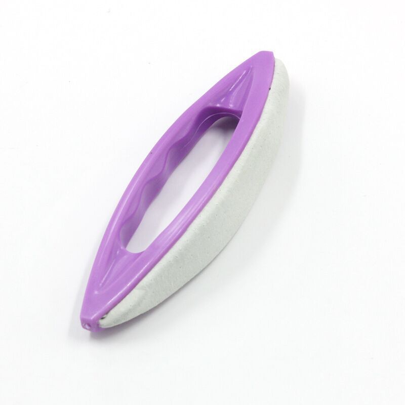 Hochwertiger Lila Schafsfell-N – Nail Fan Brush Bewertung und Preis