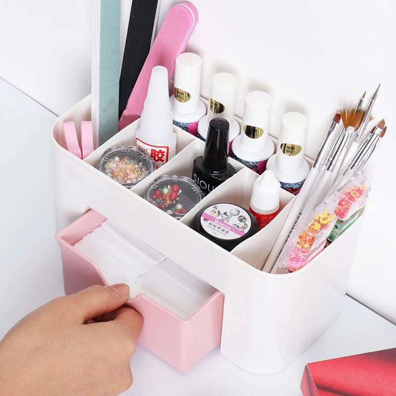 Nail Art Organizer Desktop Sch – Nail Fan Brush Bewertung und Preis